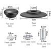 Bakelite sand surface lid knob  large and small size lid knobs  handle lid grips  accessories for glass lids and stainless steel lids