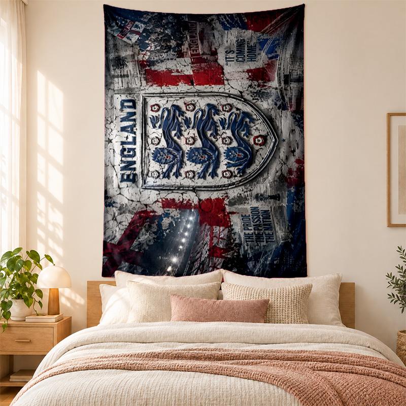 England national football team Tapestry highquality for decorating living room bedroom dorm walls ideal as bedroom wallart orholiday gift