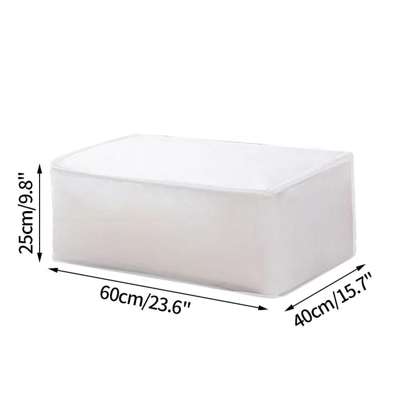 Большой Водонепроницаемый Органайзер для Одеял и Одежды Пылезащитный Органайзер для Шкафа Сумка для Хранения Одежды Багаж Гардероб Сумка для Хранения Одежды