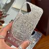 Металлический чехол Hello Kitty для iphone XS Max 17 Pro 11 18 Pro Max 12 XR Air 16 Plus 15 13 14 Серебристый Блеск Трескающийся Фон
