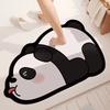 Toilet Household Diatom Mud Bathroom Water Absorption Quick Drying Toilet Door Mat Non-slip Panda Carpet
