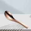 Useful Plating Process Drink Soup Lightweight Stainless Steel Chinese Style Spoon Restaurant Accessory Household Spoon