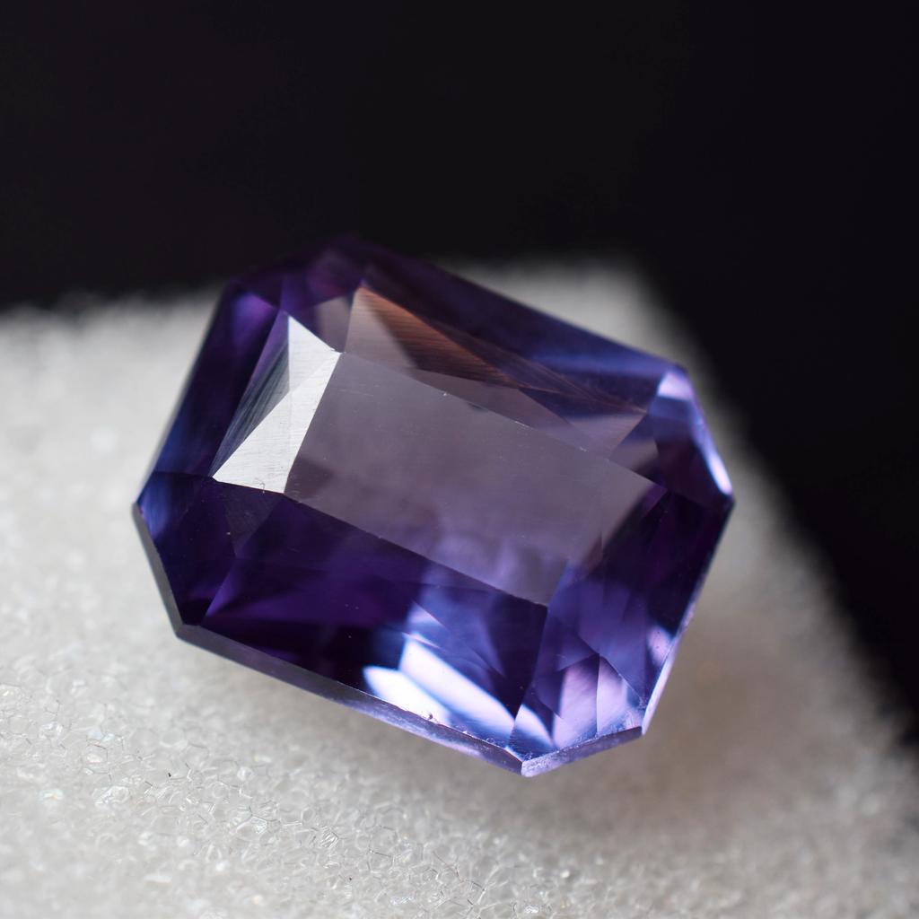 Natural Color Change Alexandrite 12.05 Ct Emerald Cut Certified Gemstone