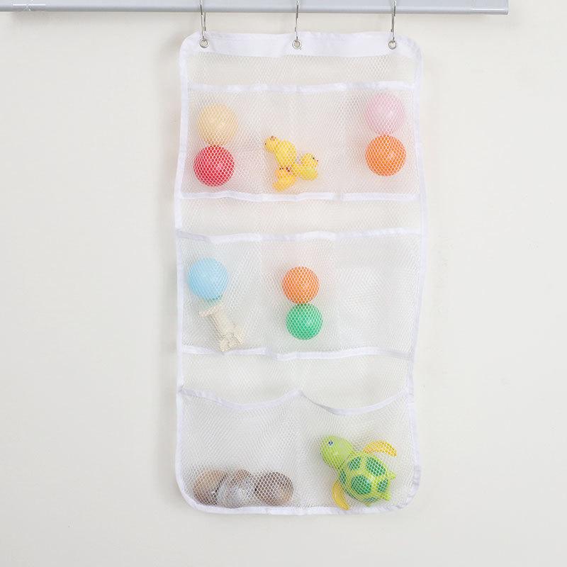 1 шт., подвесная сумка для хранения в ванной, сетчатый органайзер для душа с вращающейся вешалкой