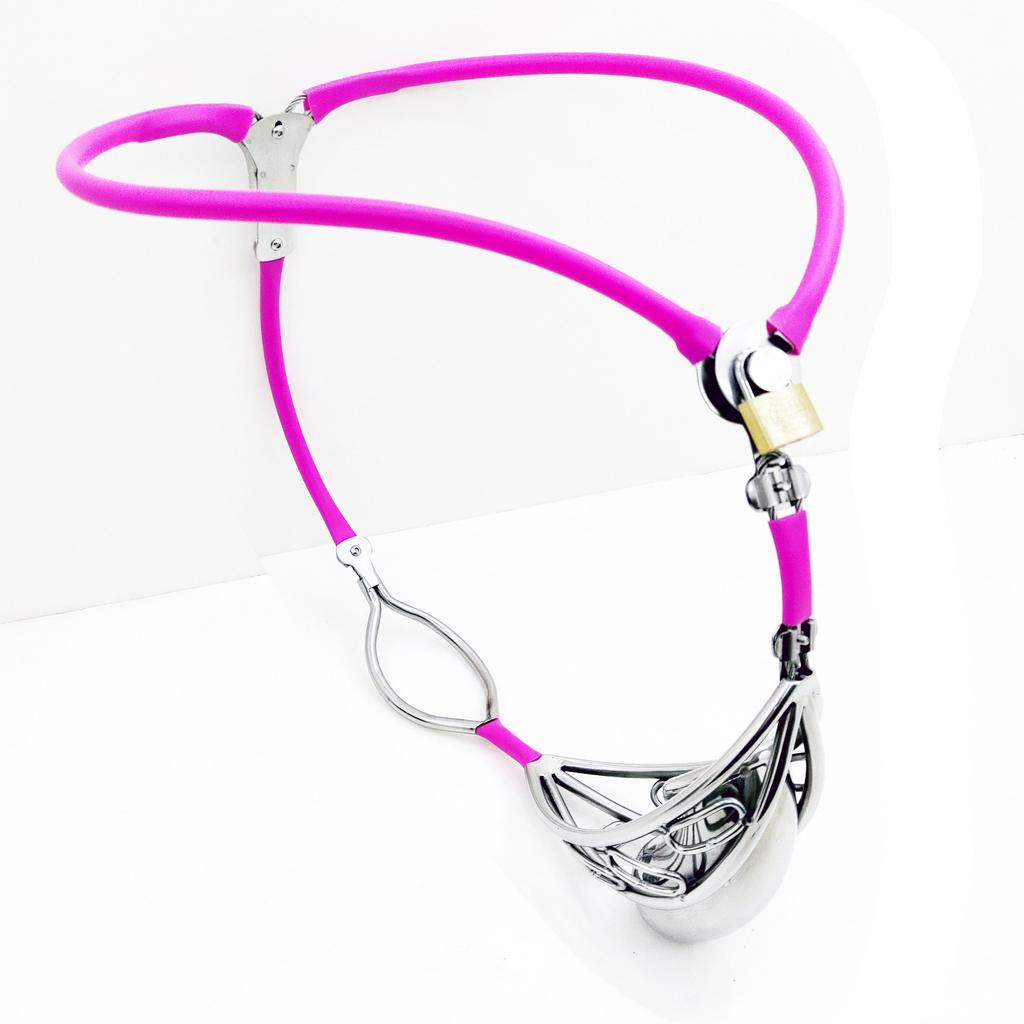 Мужской силиконовый полый член из нержавеющей стали, невидимый пояс верности, щит, устройство, анальное отверстие для взрослых, БДСМ, бондаж, штаны с замком, мужские штаны