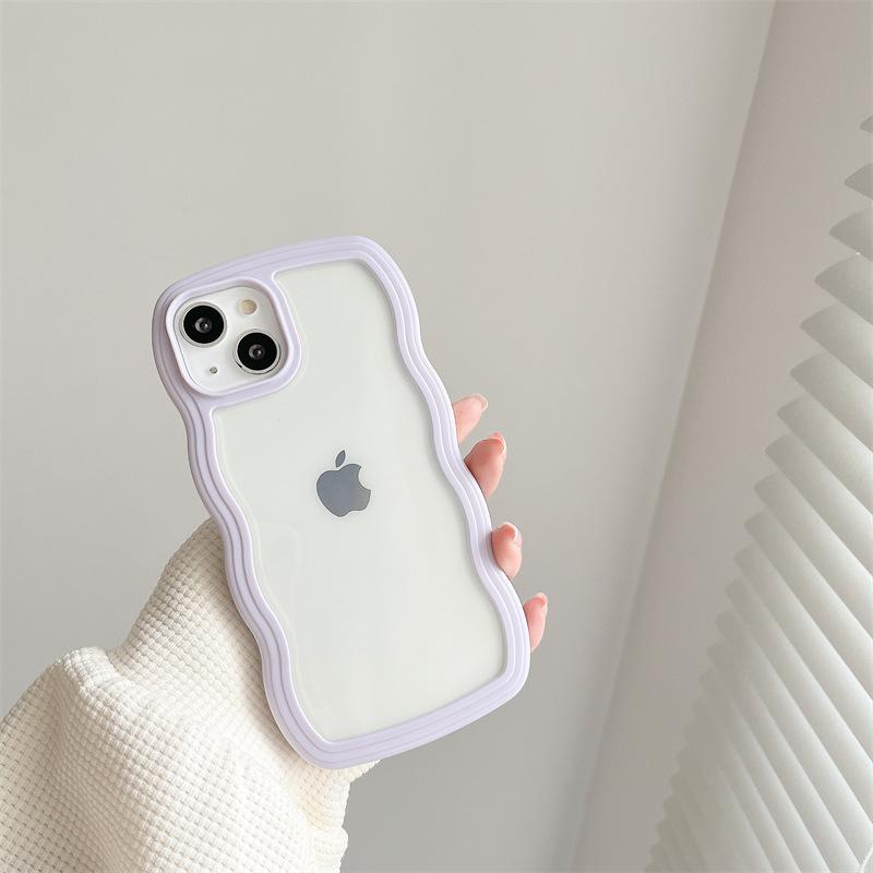 Простая прозрачная рамка для конфет для iPhone 12, 11 Pro Max, чехол для мобильного телефона XR, Apple 13, новый Xs, мягкий чехол