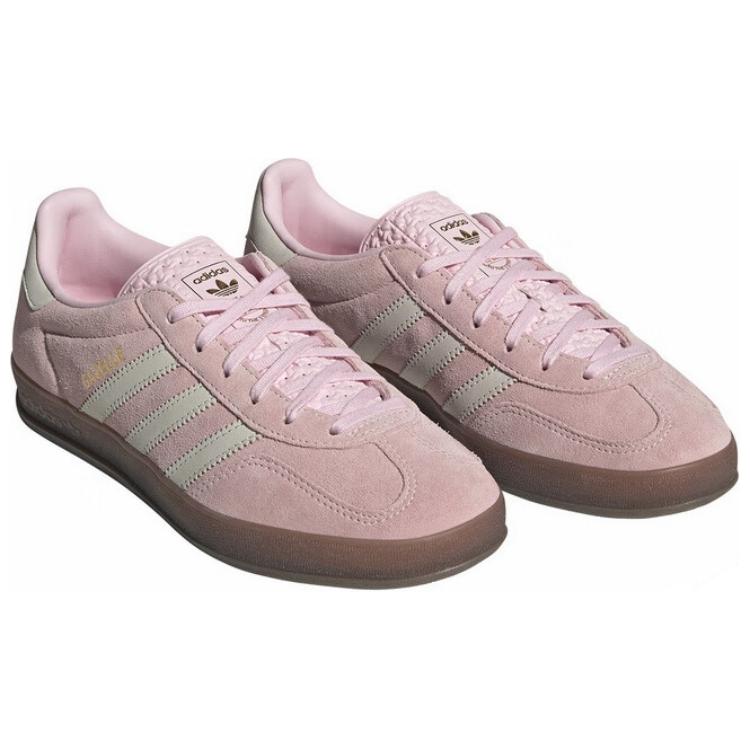 Adidas Кроссовки женские Gazelle Indoor Clear Pink Gum Off-White JI2716