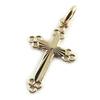 [L1683] - Позолоченный кулон «Крест» - 20x14 мм