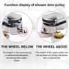 Shower Doors Rollers Stainless Steel Runners Wheels Shower Cabins