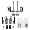 8PCS Rocker Arm Set+Valve Kit For Honda GX340 GX390 188F 5-6.5KW 11-13HP Mower Generator Engine Parts Replaces 14410-ZE3-013