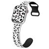 For Apple Watch Series 10 42mm/9 8 7 41mm/SE (2023) SE (2022) SE 6 5 4 40mm/3 2 1 38mm Leopard Silicone Strap