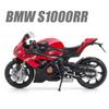 1/12 BMW S1000RR игрушечный мотоцикл RMZ City литой металлический гоночный модель супер спортивный миниатюрный коллекционный подарок для мальчиков