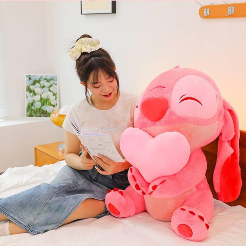 Heart Plush Toy Cartoon Animal Stuffed Doll Room Sofa Decoration Gift