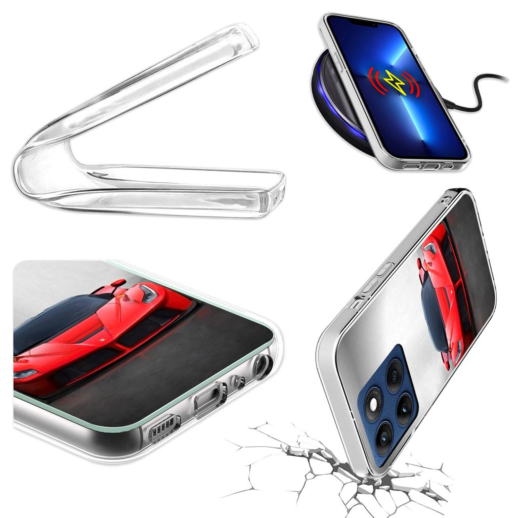 Etui Do Motorola Edge 60 Fusion / Edge 60 Obudowa Case Plecki Futerał Szkło