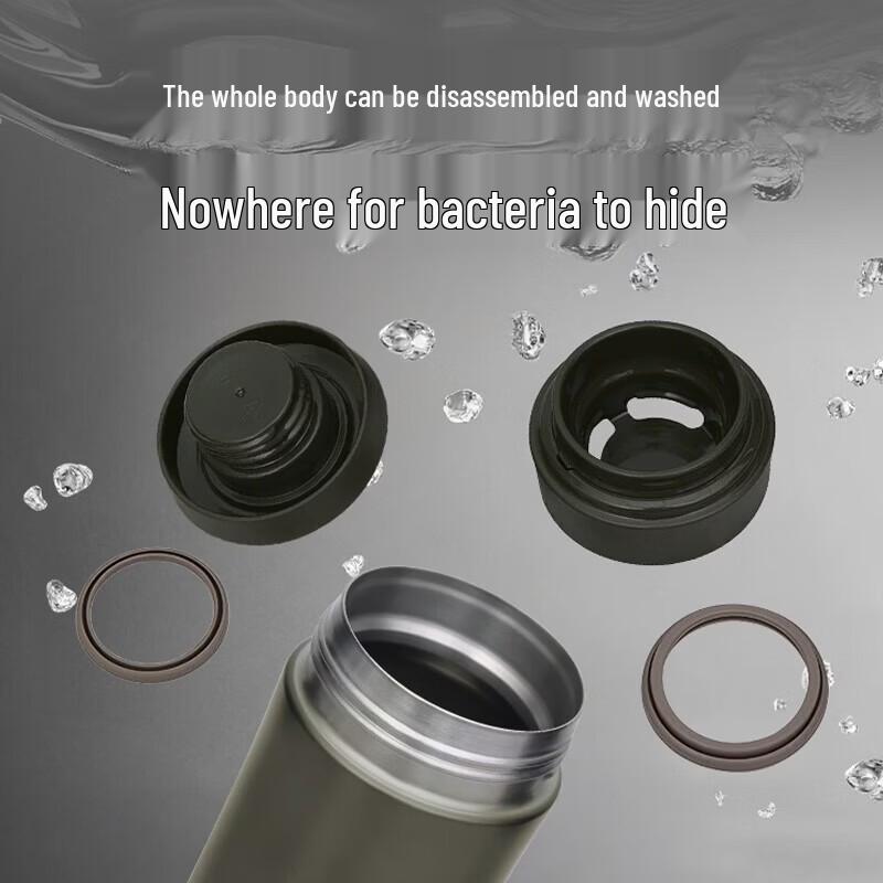 THERMOS Pure Titanium Thermal Bottle with Tea Infuser