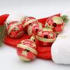 Рождественские шары, 6 шт., 6 см / 2,36 дюйма, елочные украшения, небьющиеся елочные шары, рождественские украшения для дома