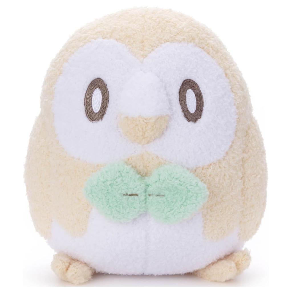 Pokémon PokéPiece Plush Toy Medium Rowlet Plush Toy Height Approximately 22cm