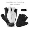 Summer Short Finger Bicycle Shockproof Breathable Cycling Gloves