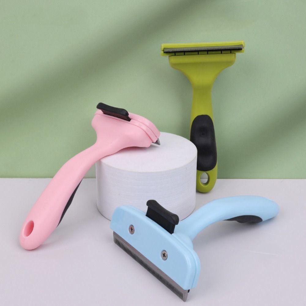 Многофункциональное устройство для удаления шерсти домашних животных, прочный триммер для домашних животных, расческа для шерсти собак, щетка для шерсти животных