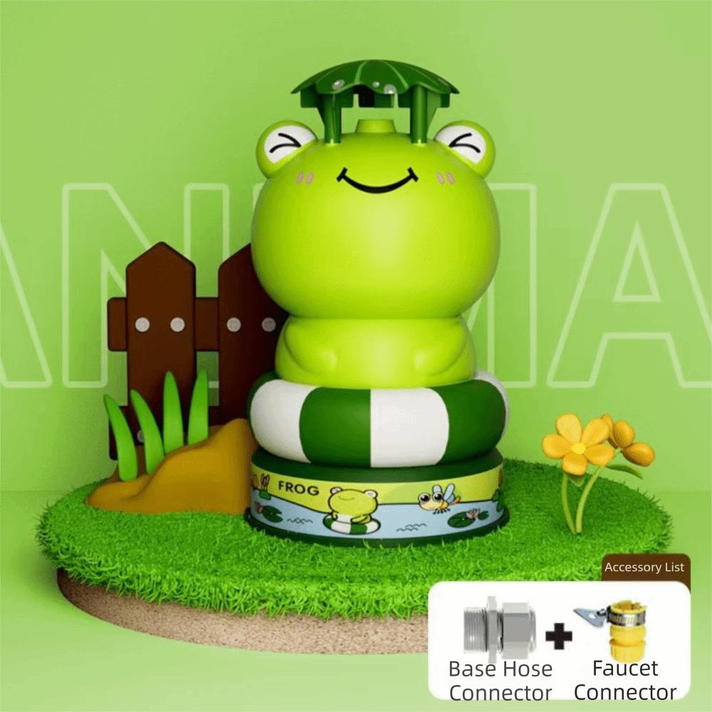 Dinosaur Design Sprinkler Toy Rotating Function Rotating Spray Water Play Water Toy Outdoor Use