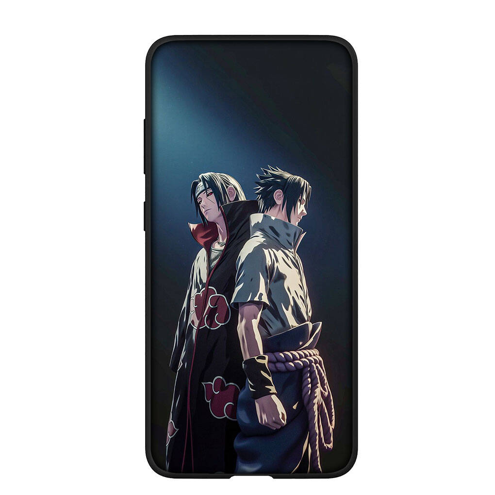 Case for Samsung Galaxy S25 S23 S24 Ultra FE Plus S9 A05 A06 A15 A16 A36 A37 A35 A54 A55 A56 A57 A25 A26 A53 Narutos Poster Itachi Uchiha Sasuke Cover