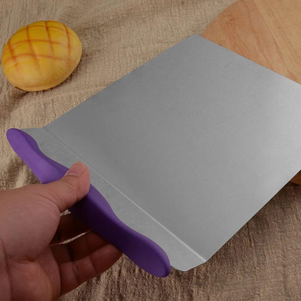 Stainless Steel Cake Tray Transfer Scoop Cake Moving Plate Baking Tool Bread Pizza Blade Lifter Shovel Pastry Scraper Bakeware