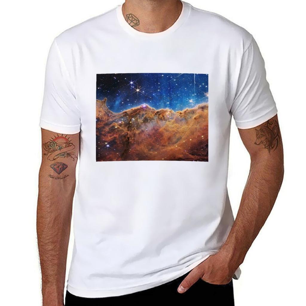 Cosmic Cliffs Carina Nebula Ngc 3324 (James Webb Space Telescopejwst) Tshirt Big Size Simple Tshirt