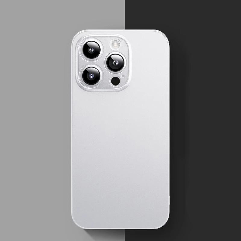 0.3mm Ultra Thin Matte Case For iPhone 16 15 14 13 12 11 Pro XS Max Plus Mini X XR Transparent Back Cover Frosted Hard PP Shell