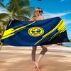 Club America Emblem Beach Towel, Quick-drying, Easy to Care for, Suitable for Both Fitness and Beach Vacations,Sports Essential