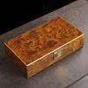 Golden Teak Wood Grain Gift Box Versatile Tea Leaves Box Elegant Wood Pattern Gift Box Perfect For Tea Lovers Premium Quality Tea Gift Packaging