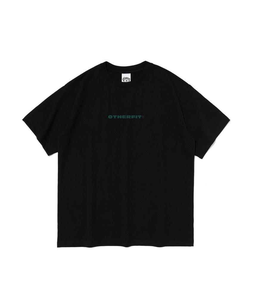 OTHERFITS Базовая футболка с коротким рукавом и логотипом (черный)