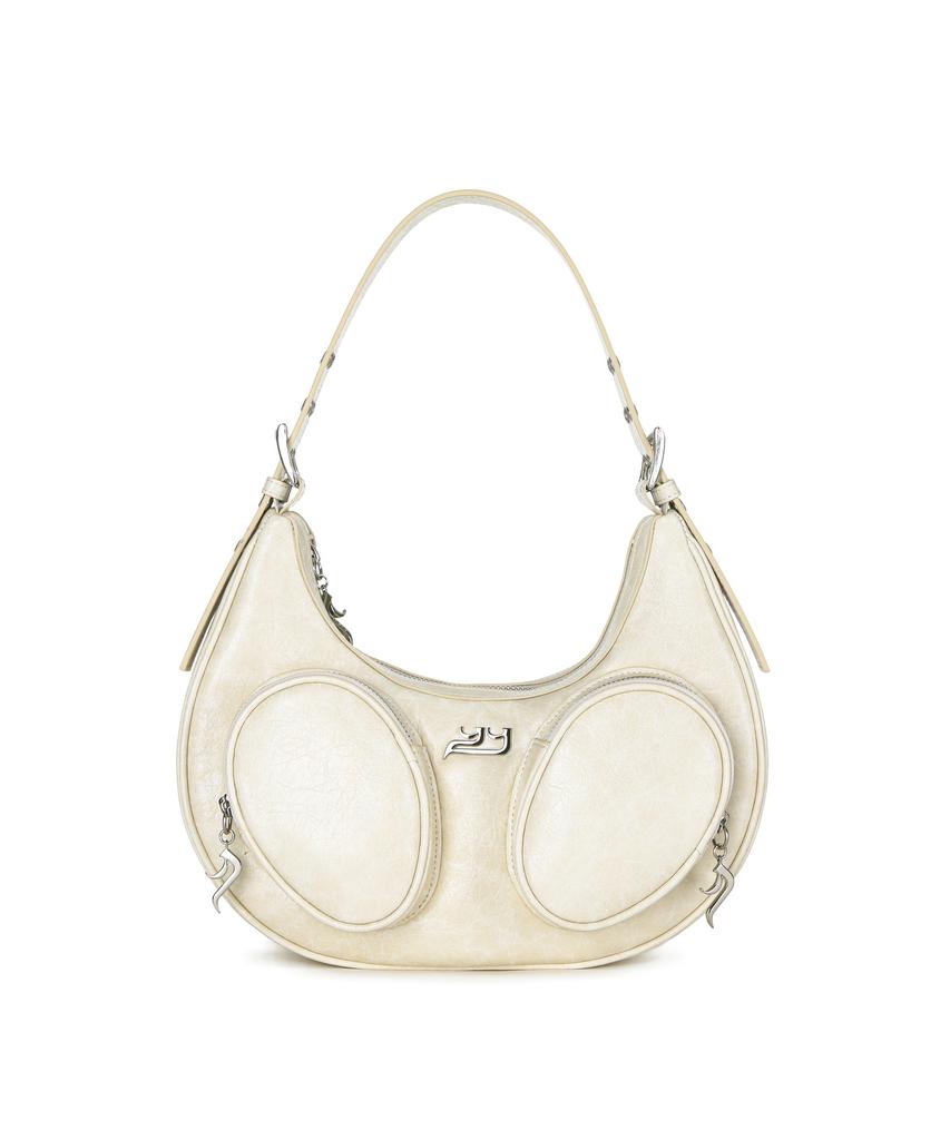 Yieyie Luna Bag Tote Bag Vintage Ivory