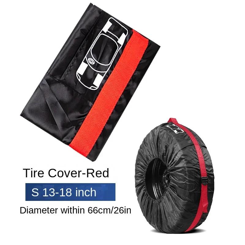 1PCS Universal Car Spare Tire Covers Case Auto Wheel Tires Storage Bags 210D Oxford Cloth Dust-proof Protector Car Styling