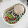 Salad Spinner Lettuce Greens Washer Strainer Fruit Washer Bowl for Washing Leafy Vegetables Kitchen Tools