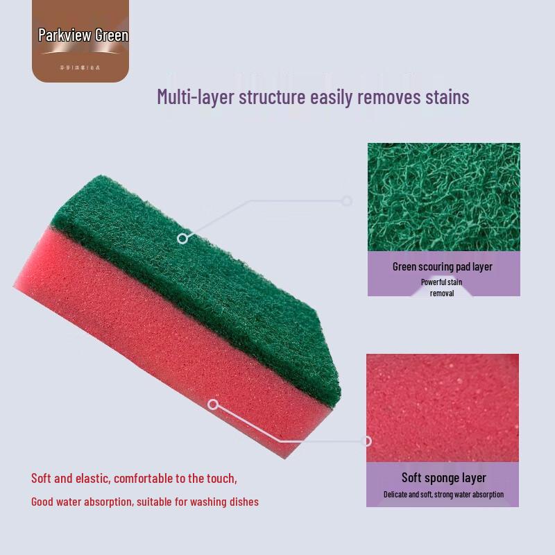 Кухонные губки для мытья посуды повышенной прочности