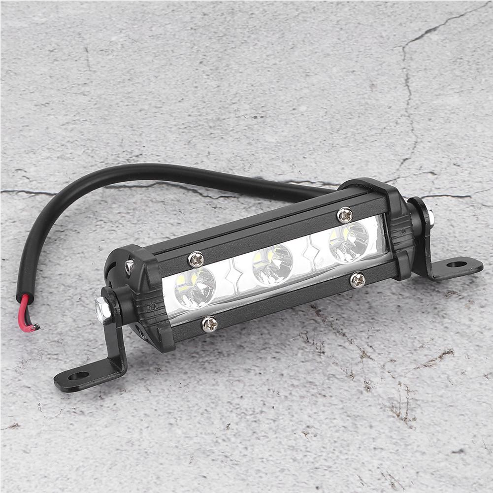 4 дюйма 9 Вт 3 светодиода 6000K Рабочая световая балка Точечная лампа для внедорожников Лодок Внедорожников Грузовиков Квадроциклов