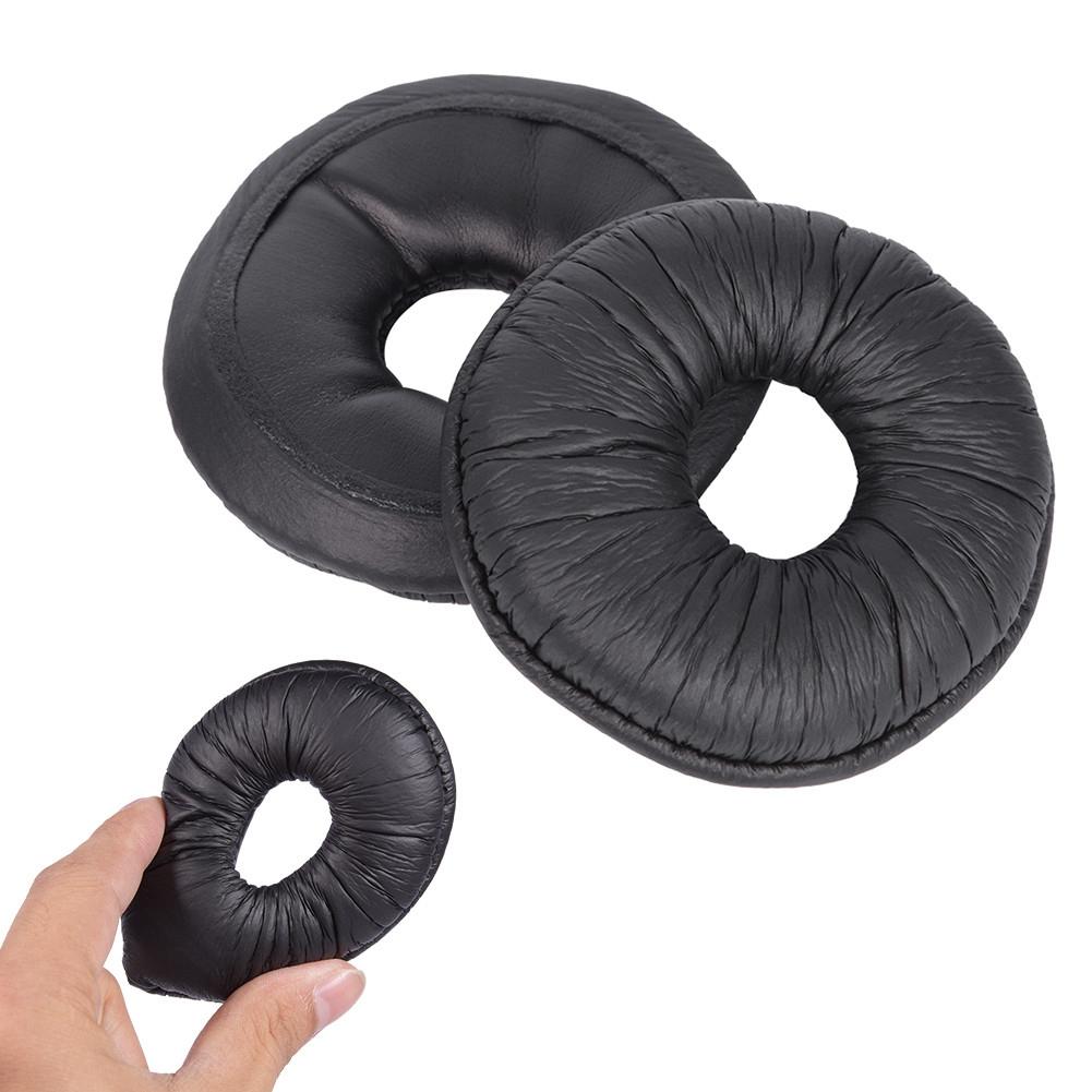 Pack of 2 ear pads, ear cup pads, headphone pads, soft foam lining for RP-DJ1200 DJ121 black