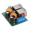 4 USB Port Power Converter Board Buck Power Supply Conversion Module DC 12V 24V 40V To 5V 5A