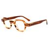 Trendy Vintage Women Glasses Frame Round Optical Eyewear for Men Geometric Eyeglasses Prescription Tortoise Spectacles Retro