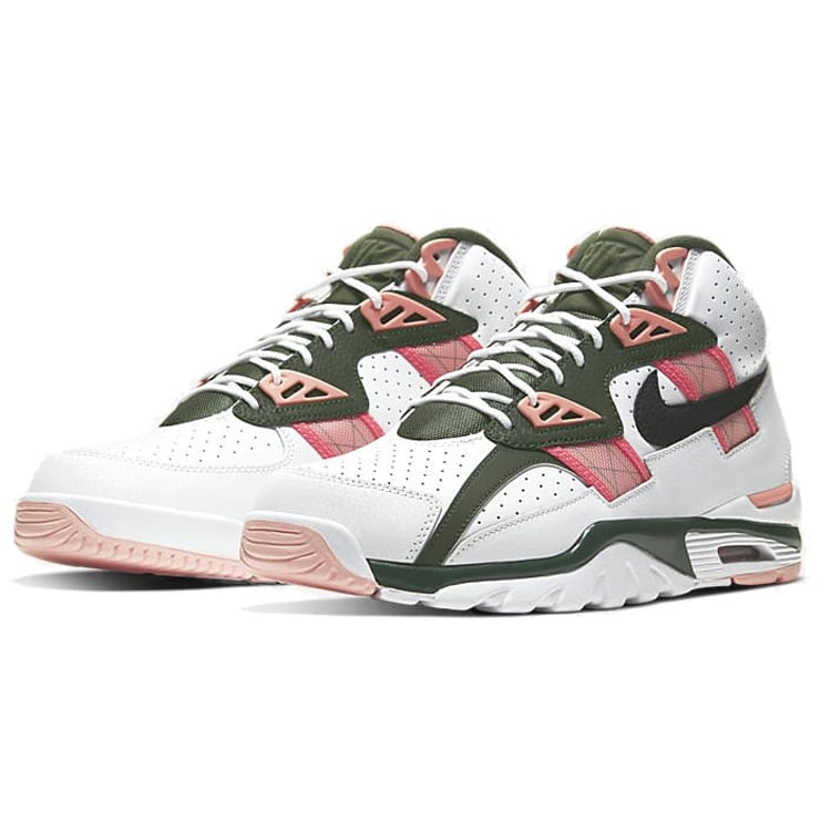 Nike Air Trainer Sc High Белый Розовый Зеленый CU6672-100