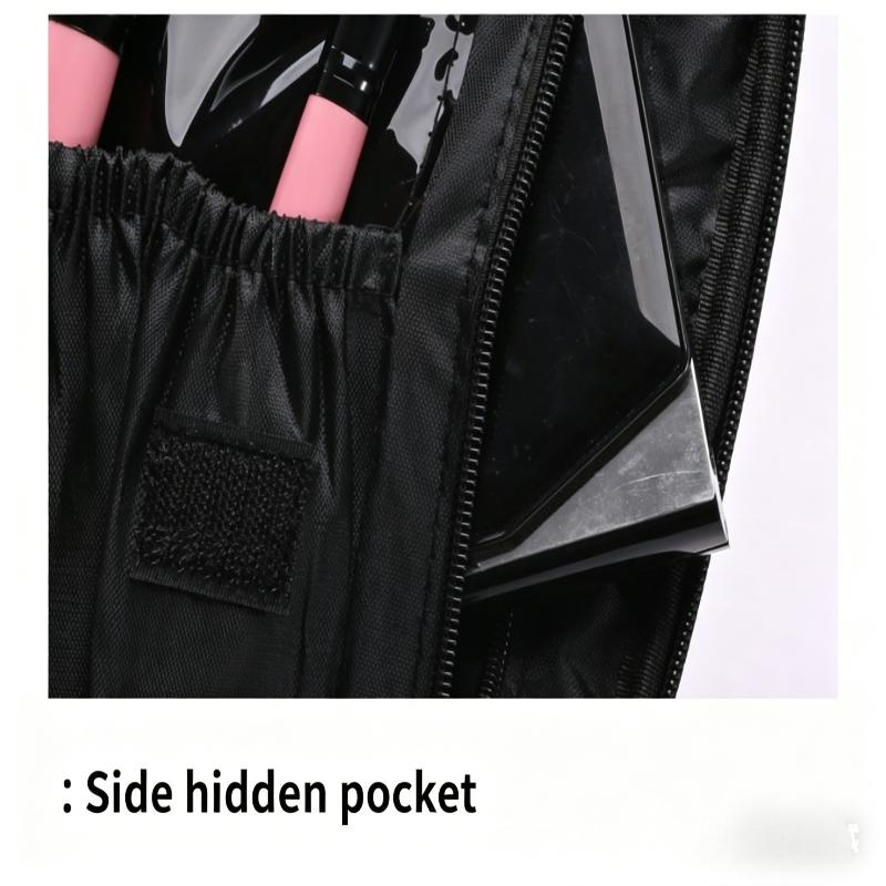 Durable Makeup Train Case with Mirror Ideal for Professionals on the Go