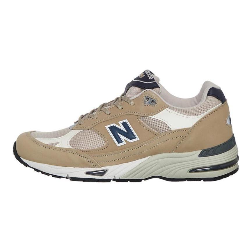 New Balance 991 Сделано в Англии 'Elm Brown Rice' Кроссовки M991BTN