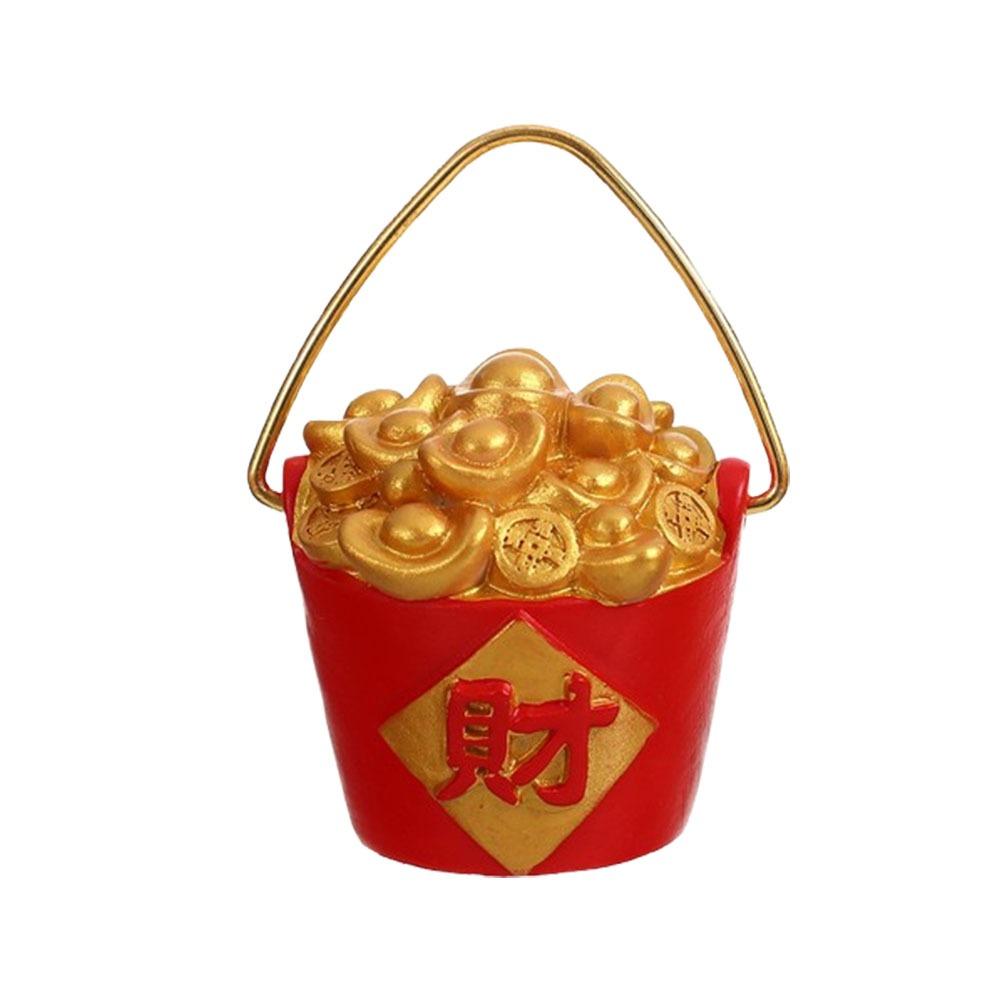 Resin Shaking Horse Ornament Cute Horse Year Mascot Festival Ornament  Office Table