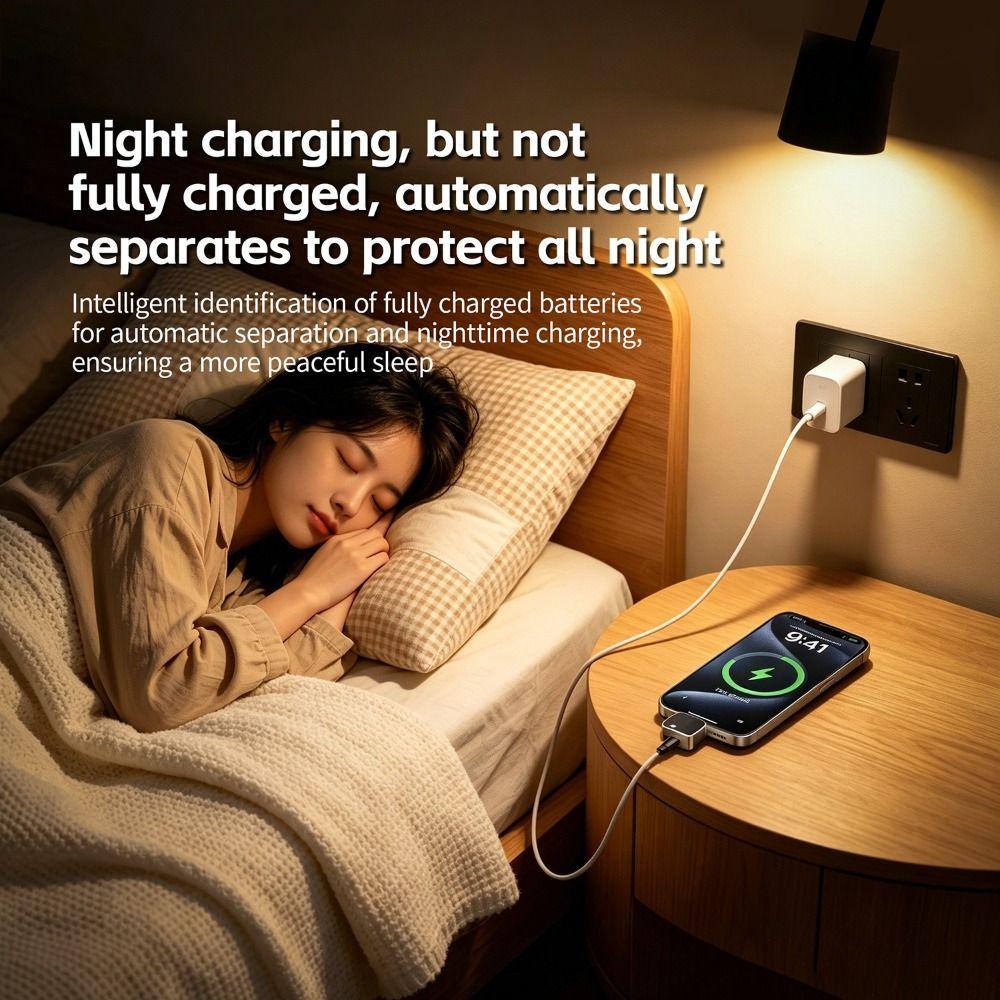 Overcharge Protection Smart Charging Cut-off Adapter Automatic Power-off Charger  Battery Health