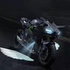 12V 24V Angel Wings Light For All Motorcycle Scooters Viral Wings Dynamic Projection For Honda Activa Yamaha Splendour Modified
