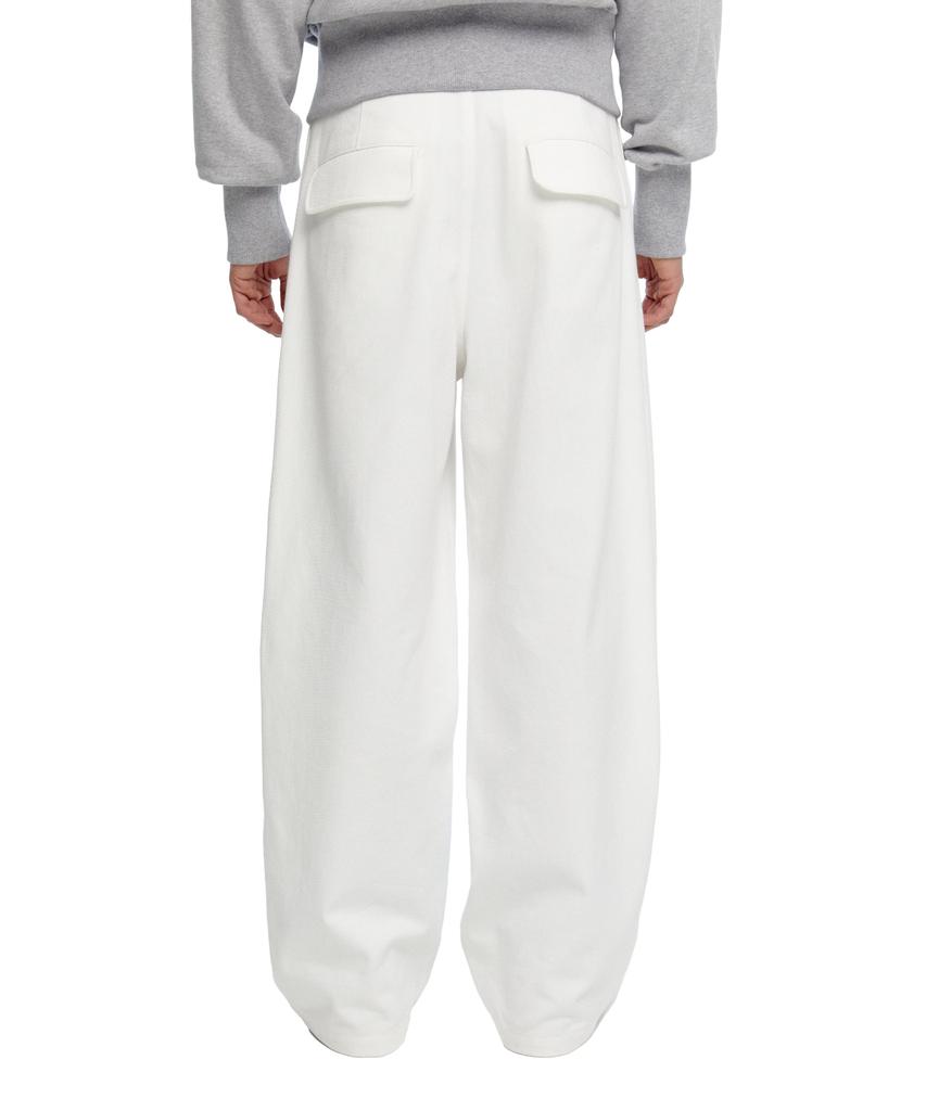 ERA Men Classic Wide - Fit Drawstring Pants - White