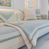 Light French Cream Wind Sofa Cushion New Four Seasons Universal Non-Slip Cushion Chenier Sofa Cover Cover