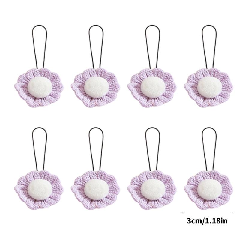 Multipurpose Nonslip Bed Sheet Holders 8Pcs Sunflower Style Soft Clip Safe Fabric Clamps For Home Decors