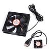 Практичный DC 5V Usb Бесщеточный подшипник скольжения Знаменатель Компьютер ПК Бесшумный вентилятор охлаждения