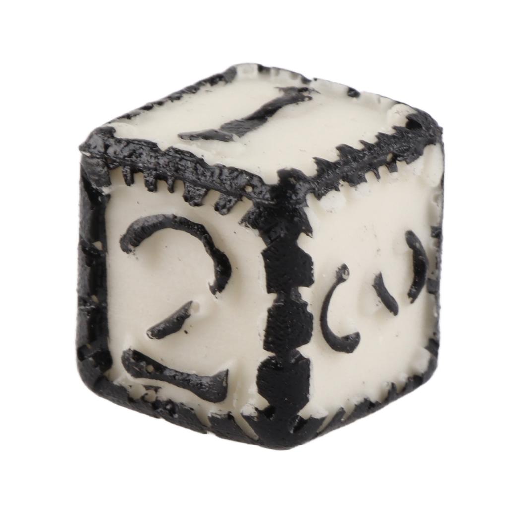 Светящиеся кости скелета 6-гранные кости Винтажные кости скелета светящиеся в темноте Декоративное украшение